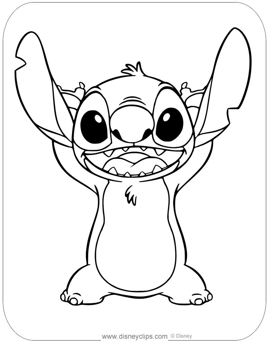 Lilo and Stitch Coloring Pages   Disneyclips.com - Otakugadgets