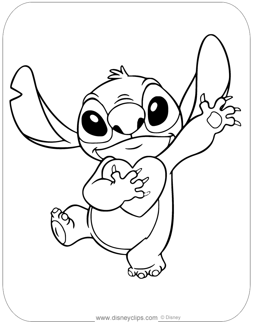 Relax and Unwind with Printable Lilo & Stitch Coloring Pages