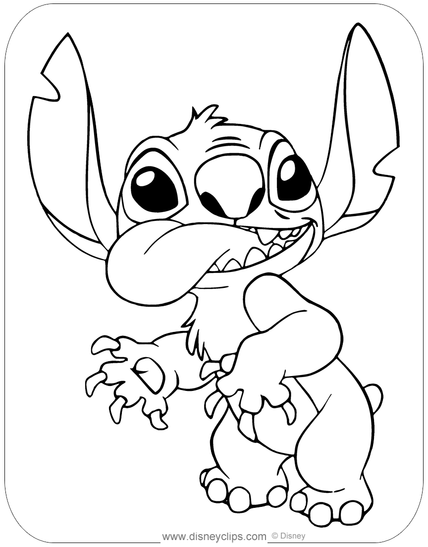 Stitch Coloring Pages: Free and Fun by gbcoloring on DeviantArt