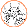 Stitch coloring page