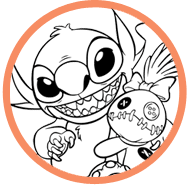 Lilo & Stitch coloring page