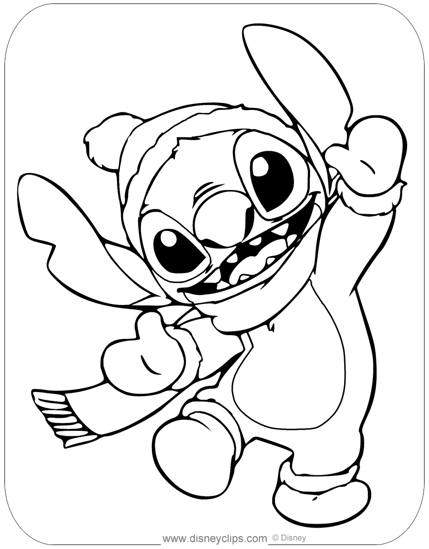 Lilo and Stitch Coloring Pages ()  Disneyclips.com