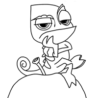 Pascal coloring page