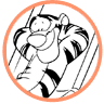 Tigger coloring page