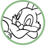 Thumper coloring page