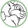 Thumper coloring page