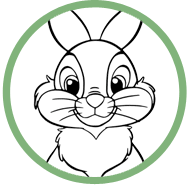 Bambi coloring page