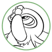 Thumper coloring page