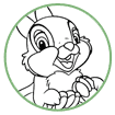 Thumper coloring page