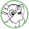 Thumper coloring page
