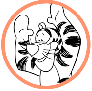 Tigger coloring page