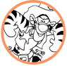 Tigger coloring page