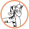 Tigger coloring page
