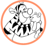 Tigger coloring page