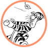 Tigger coloring page