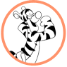 Tigger coloring page