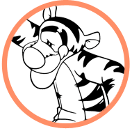 Tigger coloring page