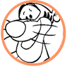 Tigger coloring page