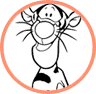 Tigger coloring page