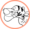 Tigger coloring page
