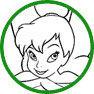 Tinker Bell coloring page