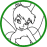 Tinker Bell coloring page