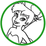 Tinker Bell coloring page