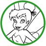 Tinker Bell coloring page