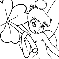 Stitch coloring page