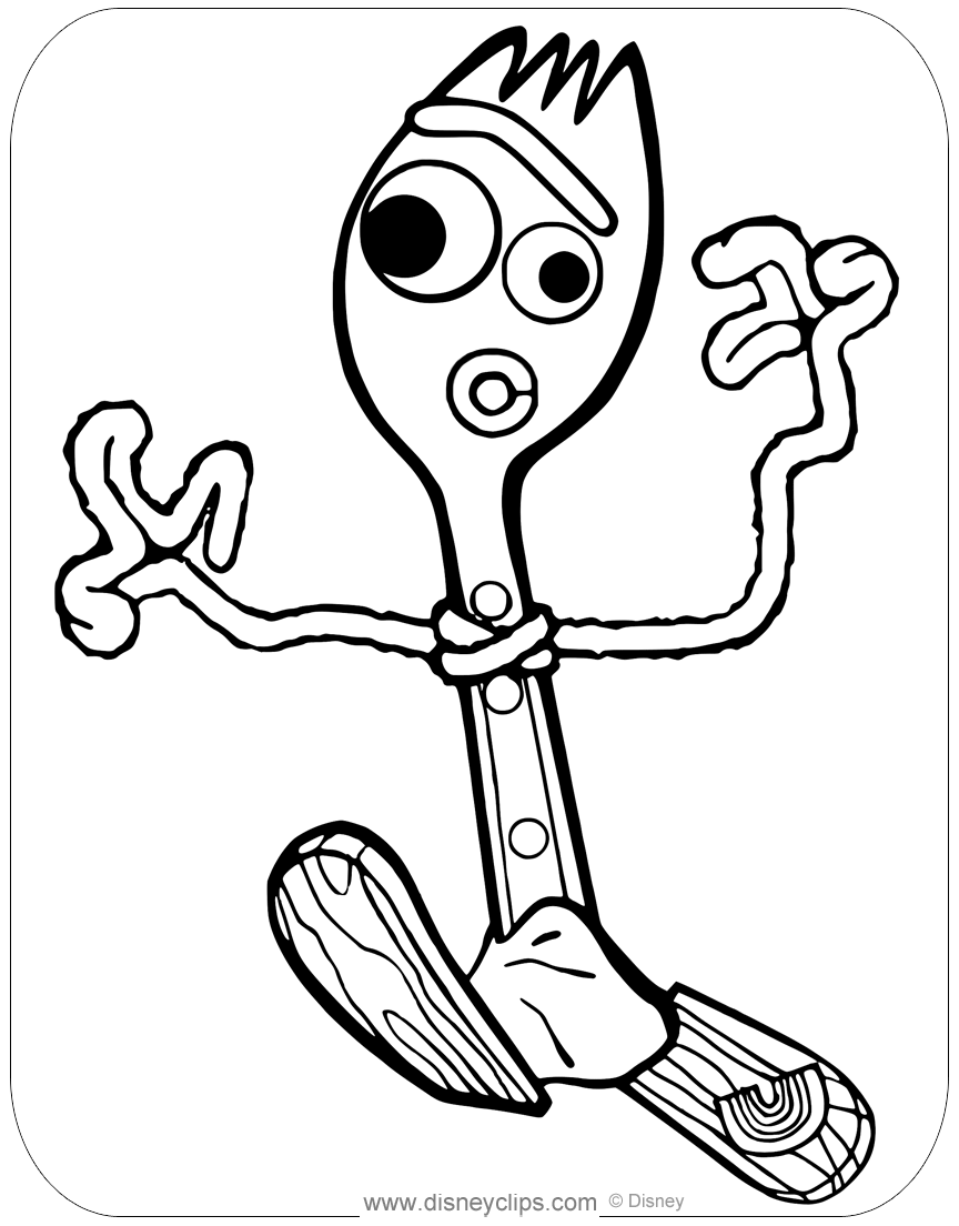 Toy Story Coloring Pages Disneyclips Com