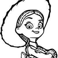 Toy Story 5 Jessie coloring page