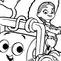 Toy Story 5 coloring page