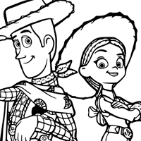 Toy Story 5 Jessie coloring page
