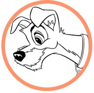 Lady coloring page