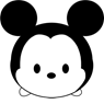 Mickey Mouse Tsum Tsum coloring page