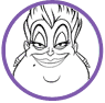 Ursula coloring page