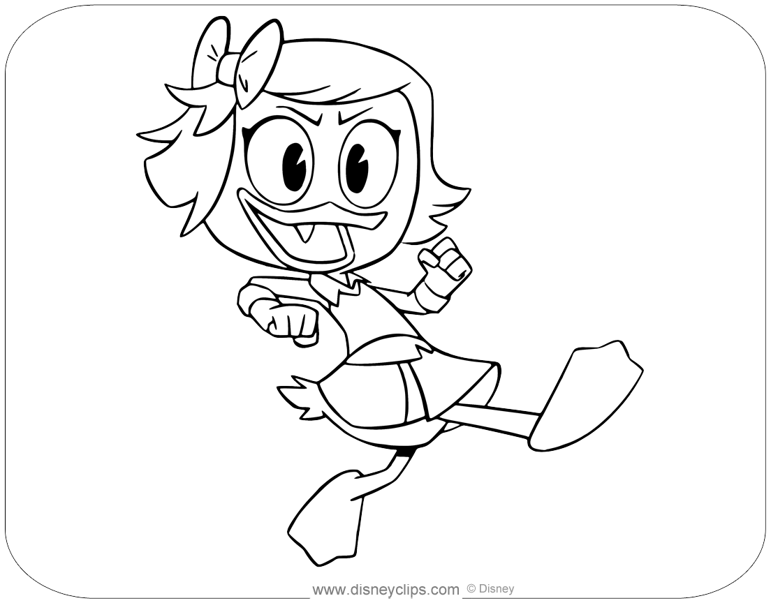 New Ducktales Coloring Pages (2) | Disneyclips.com