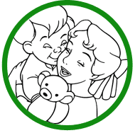 Peter Pan coloring page