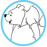 Winnie the Pooh coloring page