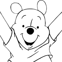 Winnie the Pooh coloring page