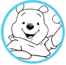 Winnie the Pooh coloring page