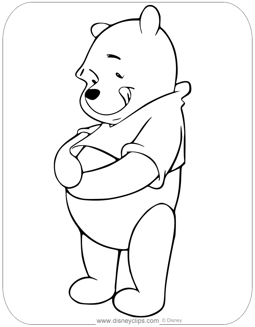 Misc. Winnie the Pooh Coloring Pages   Disneyclips.com