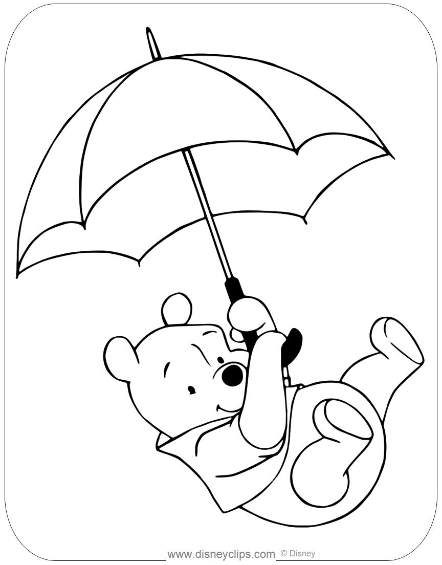 Winnie the Pooh Coloring Pages | Disneyclips.com