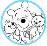 Winnie the Pooh coloring page