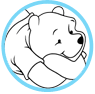 Winnie the Pooh coloring page