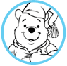 Winnie the Pooh coloring page