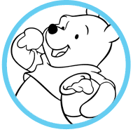 Winnie the Pooh coloring page