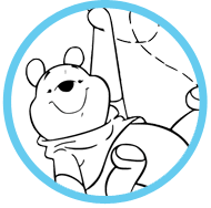 Winnie the Pooh coloring page