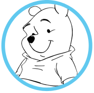 Winnie the Pooh coloring page