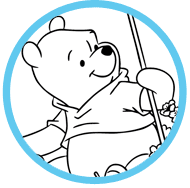 Winnie the Pooh coloring page